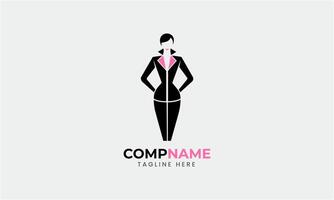 AI generated Ladies dress icon vector minimalist logo template