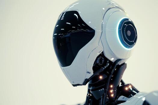 AI generated Innovative Ai chatbot robot assistant. Generate ai photo