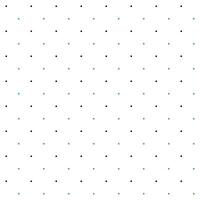 Mini black and green seamless polka dot pattern vector, White background. Christmas theme vector