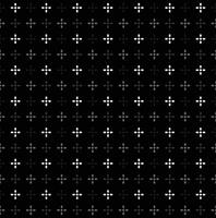Seamless Geometric Shining Star Pattern, Shiny Star White On Black Background vector