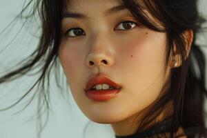 AI generated Asian model. Generate Ai photo