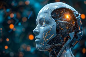 AI generated Logical Artificial intelligence. Generate Ai photo