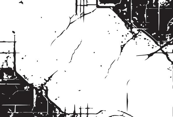 Distressed overlay texture of cracked concrete
