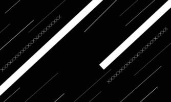 Abstract black and white modern simple background vector