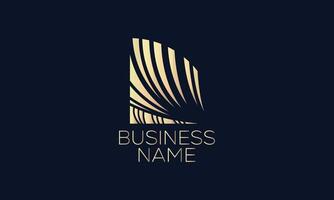 abstract business logo vector
