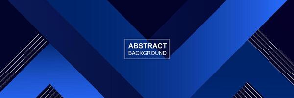 Dark blue abstract background company corporate presentation with shape line banner template vector design