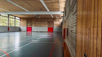 gimnasio a un alemán colegio foto