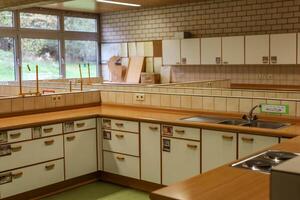 habitación para Cocinando lecciones para niños a colegio foto