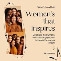 Women's that Inspires template