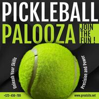 Pickleball Palooza Instagram Post template