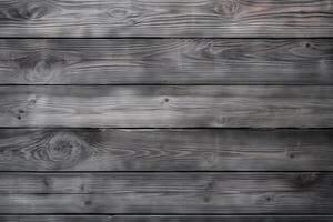 AI generated Gray wooden backdrop for texture. Generative AI photo