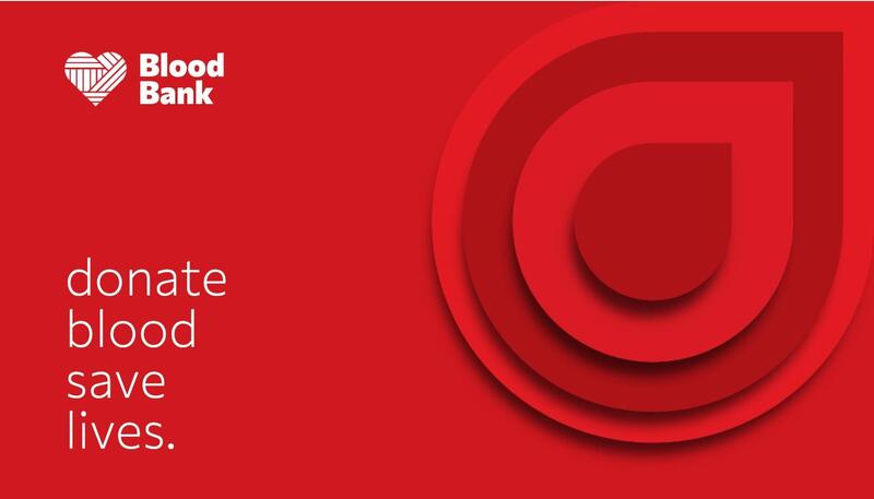 Volunteer Blood Donation Business Card