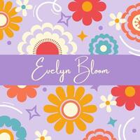 Floral Business Card Template