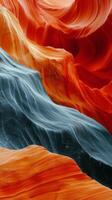 AI generated An Impressive Multicolored Water Wave photo