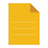 Vector flat illustration of folder