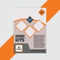 Modern Business flyer design and template vector