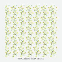 pattern with flowers vector