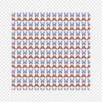 Pattern design template vector