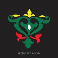 elemento de diseño abstracto vector