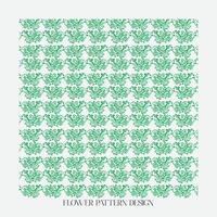 pattern with flowers vector