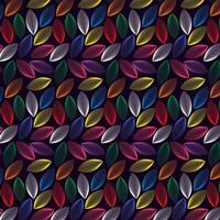 Elegant seamless decorative floral leaves pattern vector design. Colorful floral pattern suitable for background, texture, fabric, wrapping, textile, clothing, print or others.