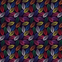 Elegant seamless decorative floral leaves pattern vector design. Colorful floral pattern suitable for background, texture, fabric, wrapping, textile, clothing, print or others.