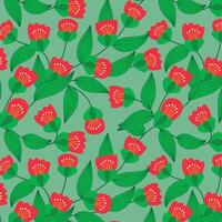 Elegant seamless decorative floral pattern vector design. Colorful floral pattern suitable for background, texture, fabric, wrapping, textile, clothing, print or others.