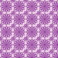 Elegant seamless geomatric floral pattern vector design. Colorful floral pattern suitable for background, texture, fabric, wrapping, textile, clothing, print or others.