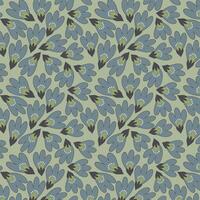 Elegant seamless decorative floral pattern vector design. Colorful floral pattern suitable for background, texture, fabric, wrapping, textile, clothing, print or others.