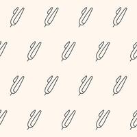 Graphic Seamless Pattern Background. Monochrome Textile Fabric Swatch Template. Wrapping Paper Seamless Graphic Print. Wallpaper Minimalist Black Symbol and Beige Cover Monochrom Decor Layer. vector