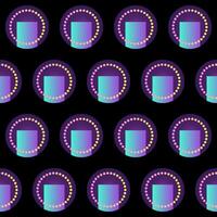 Gradient Shape Bright Abstract Seamless Textile Fabric Wallpaper Wrapping Paper Swatch Print Background vector
