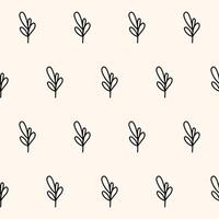 Graphic Seamless Pattern Background. Monochrome Textile Fabric Swatch Template. Wrapping Paper Seamless Graphic Print. Wallpaper Minimalist Black Symbol and Beige Cover Monochrom Decor Layer. vector