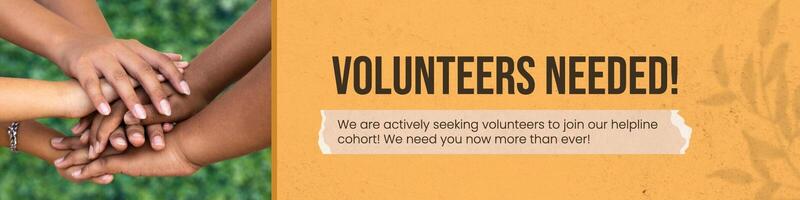 Volunteer LinkedIn Banner template