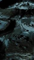 superfície da lua com muitas crateras video