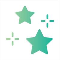 star in flat design style vector
