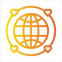connection in flat design style vector