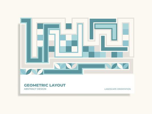 Abstract background layout