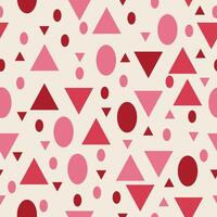 Abstract simple geometric seamless pattern vector