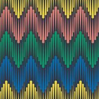 Seamless Ikat ethnic pattern. Abstract textured background vector