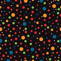 Abstract colorful dot pattern background vector