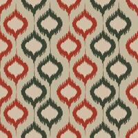 Seamless Ikat ethnic pattern. Abstract textured background vector