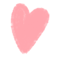 carino cuore acquerello png