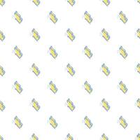 Seamless butterfly pattern. ornament with butterflies. drawn spring illustration vector
