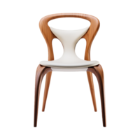 AI generated Modern chair isolated on transparent background png