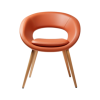 AI generated Modern chair isolated on transparent background png