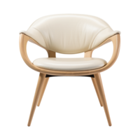 AI generated Modern chair isolated on transparent background png