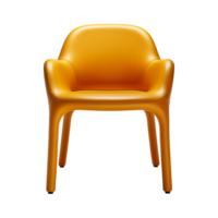 ai generiert modern Stuhl isoliert auf transparent Hintergrund png