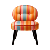 AI generated Modern chair isolated on transparent background png