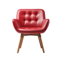 AI generated Modern chair isolated on transparent background png