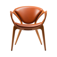 AI generated Modern chair isolated on transparent background png